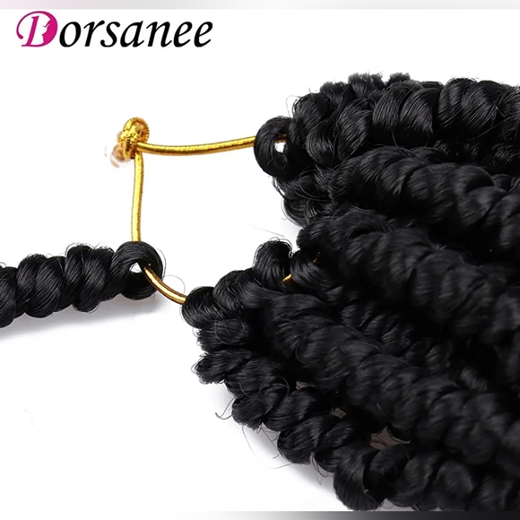 Bob Spring Twist 6 Inches Twists Crochet Braids Short Passion Twist - Picture 6 of 7